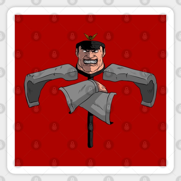 M.BISON Sticker by berserk